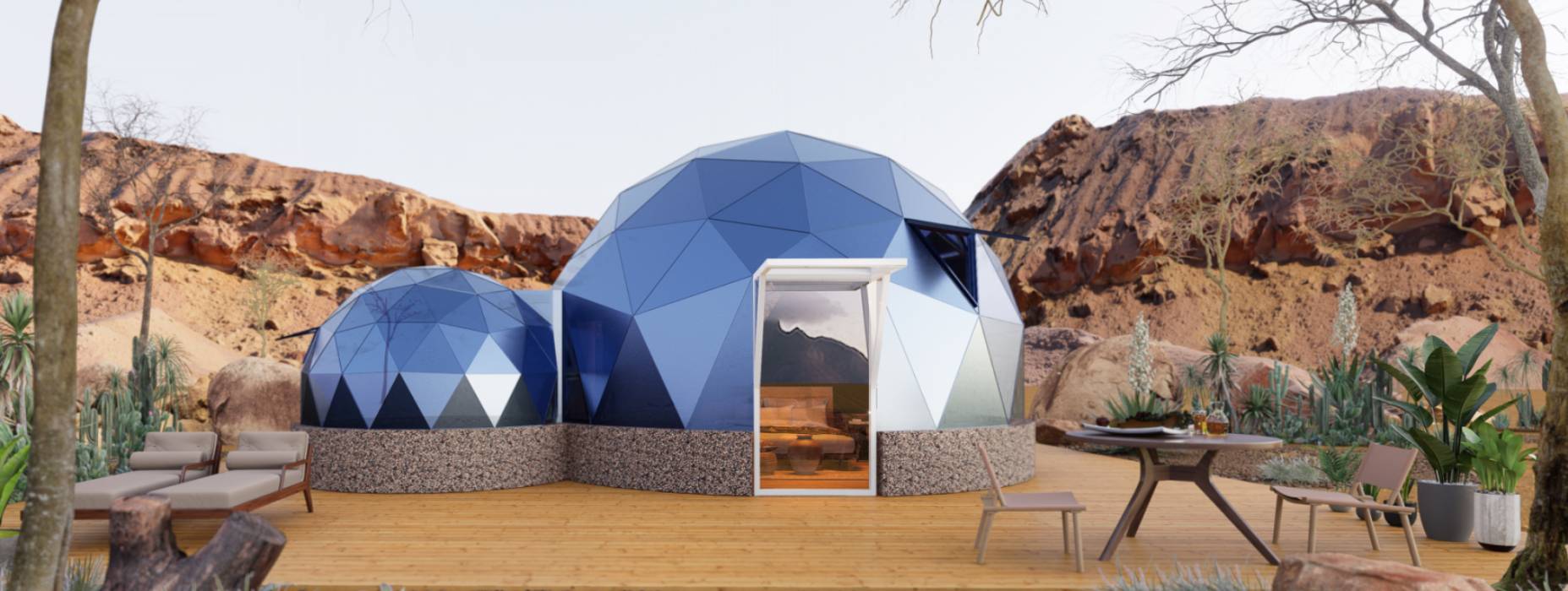 綦江区球形智能光伏玻璃星空房